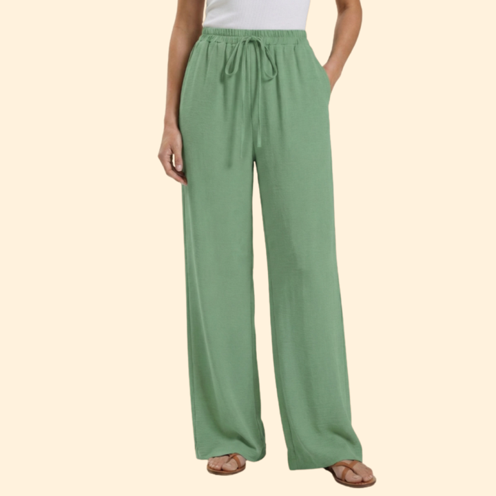 Women's Relaxed Fit Palazzo Trousers