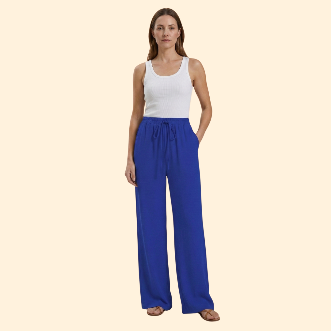 Women's Relaxed Fit Palazzo Trousers