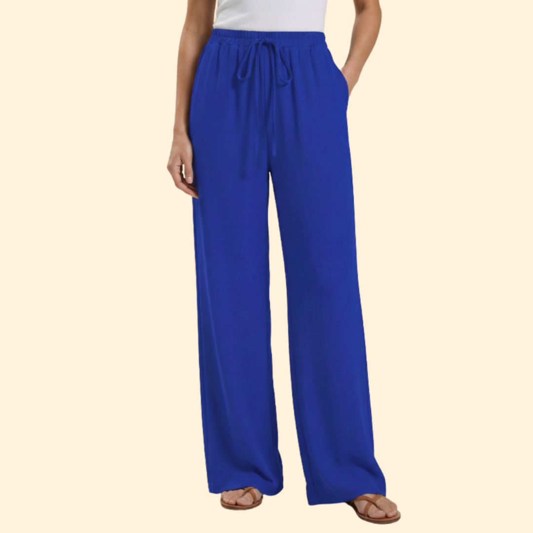 Women's Relaxed Fit Palazzo Trousers