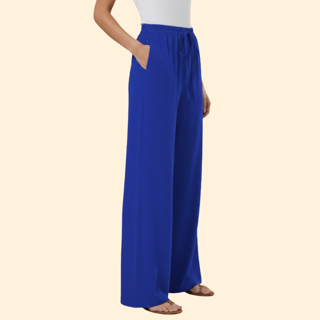 Women's Relaxed Fit Palazzo Trousers