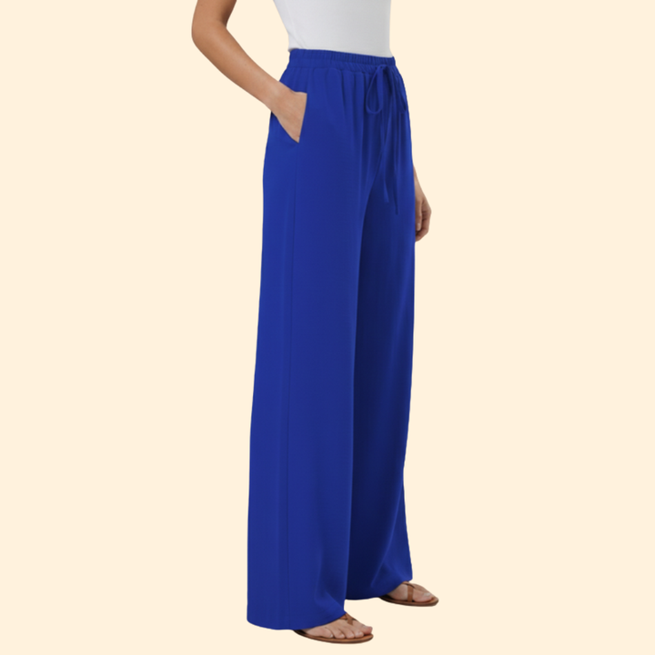 Women's Relaxed Fit Palazzo Trousers