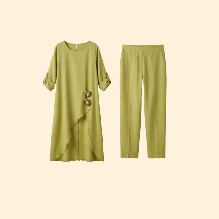 Women's Relaxed Linen Set