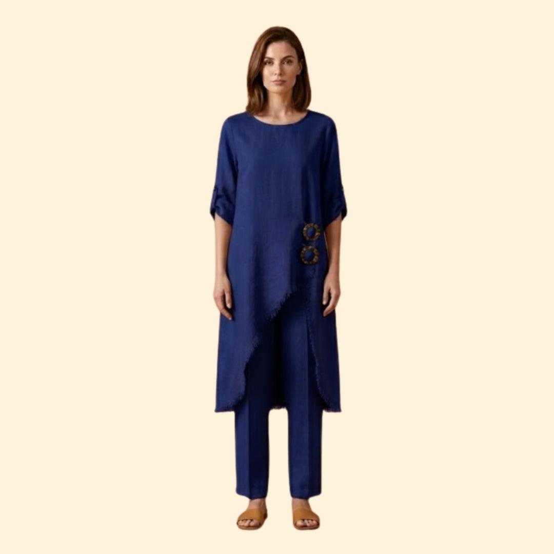 Women's Relaxed Linen Set