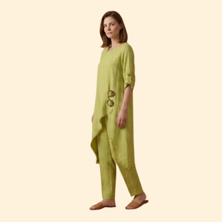 Women's Relaxed Linen Set