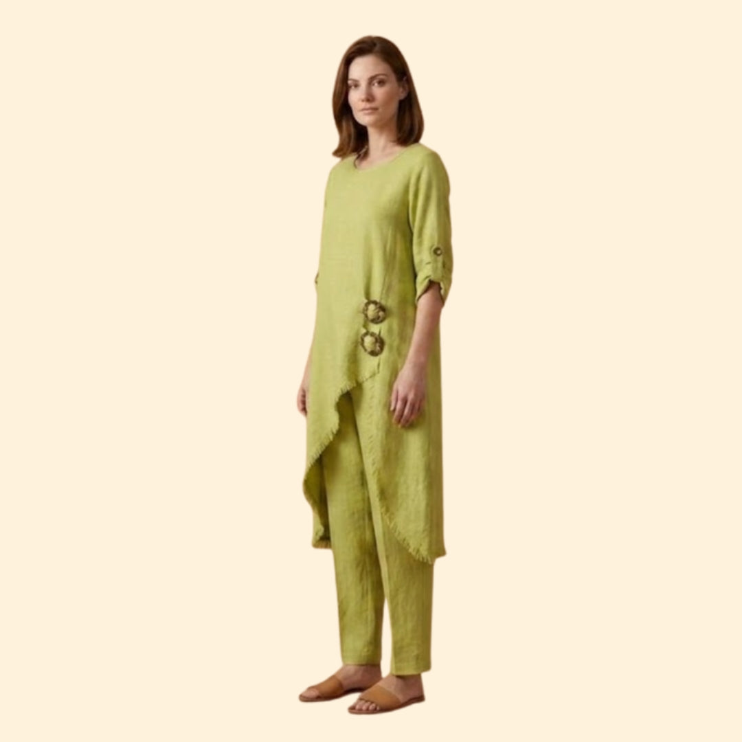 Women's Relaxed Linen Set