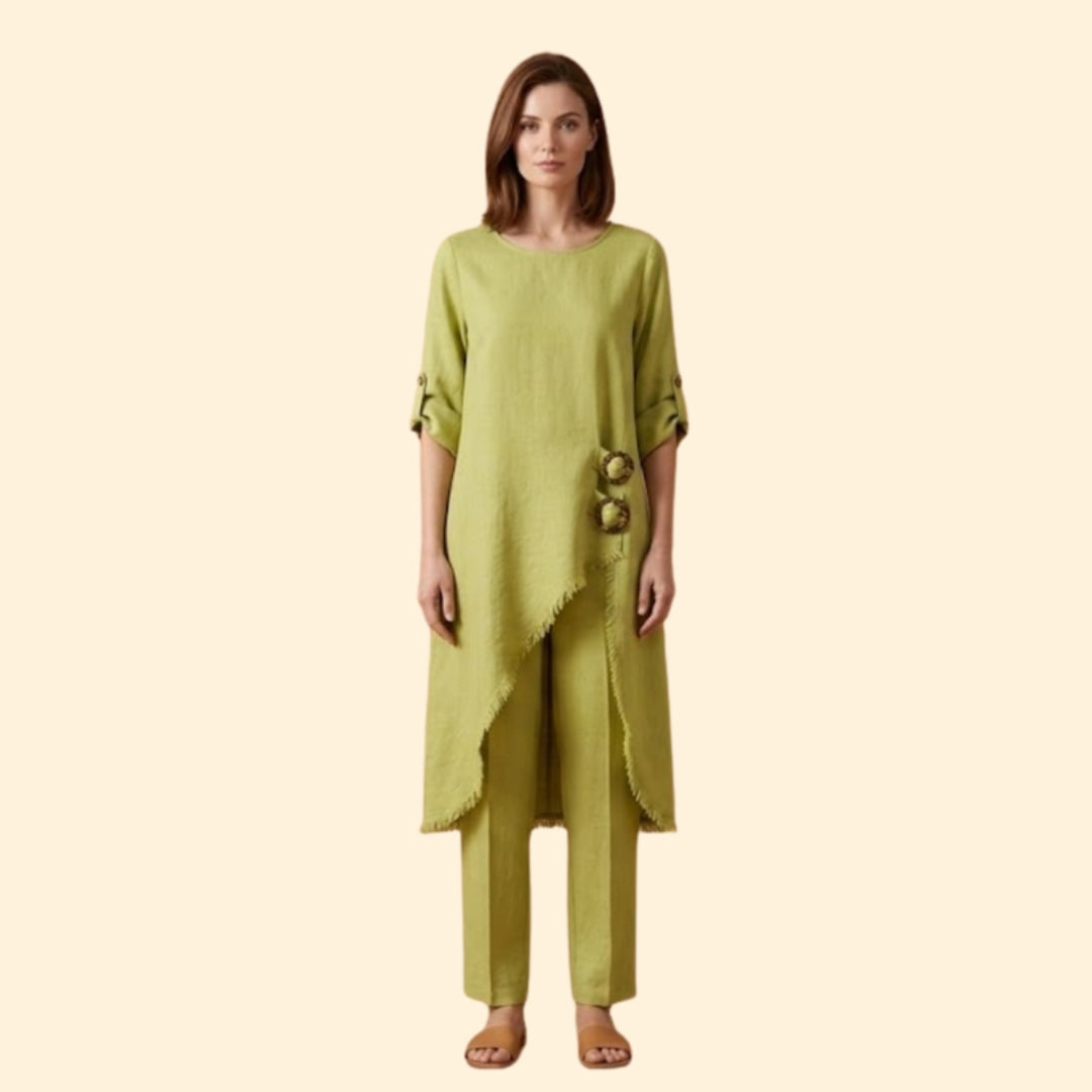 Women's Relaxed Linen Set