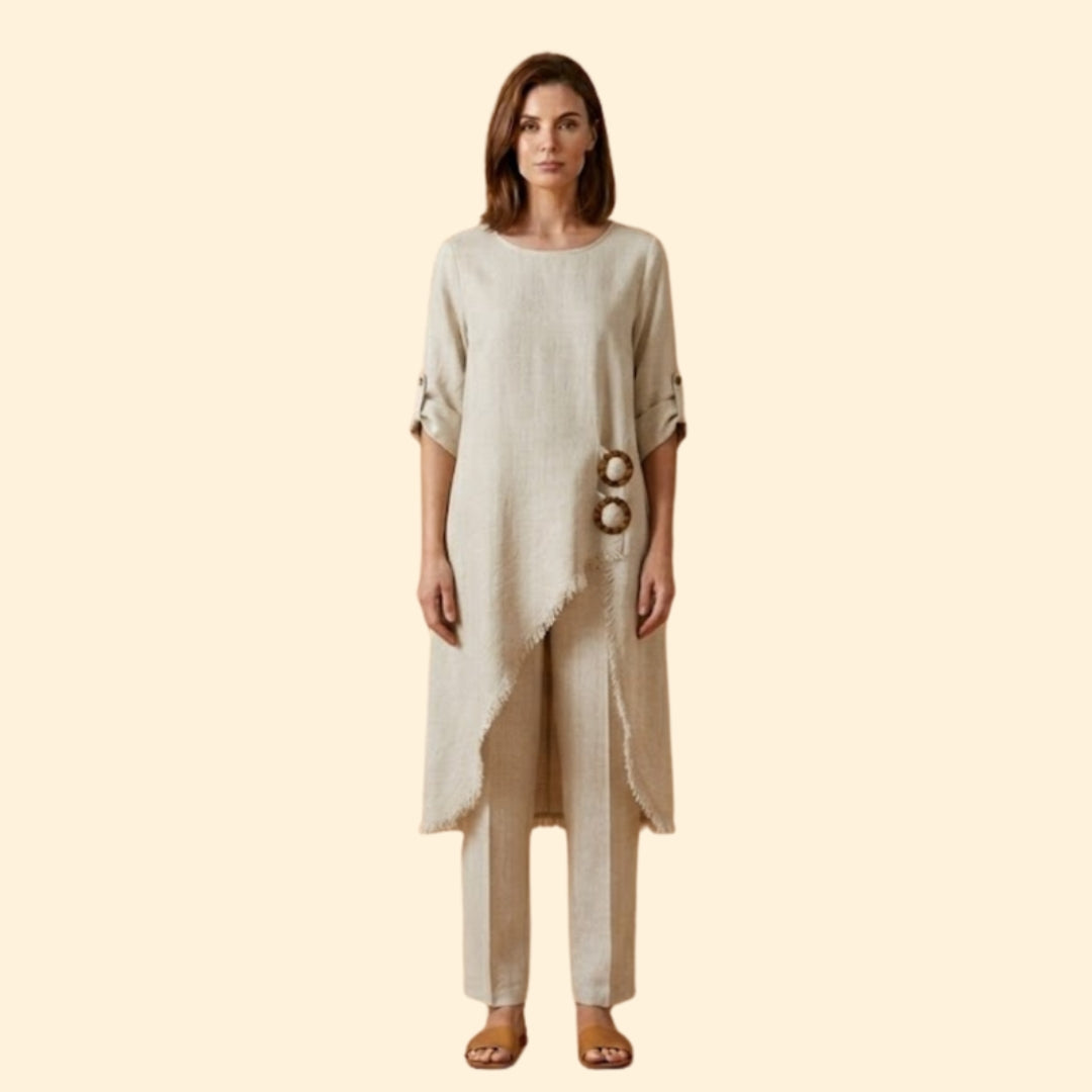 Women's Relaxed Linen Set