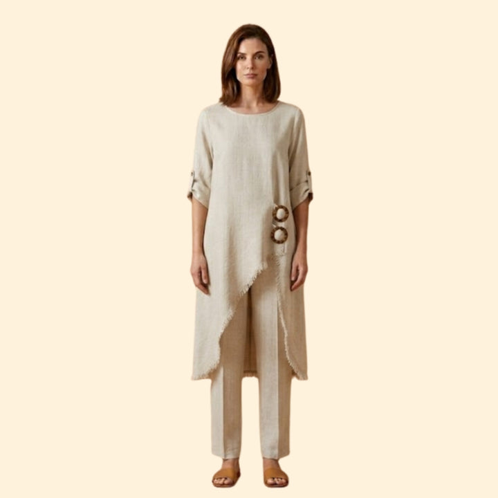 Women's Relaxed Linen Set