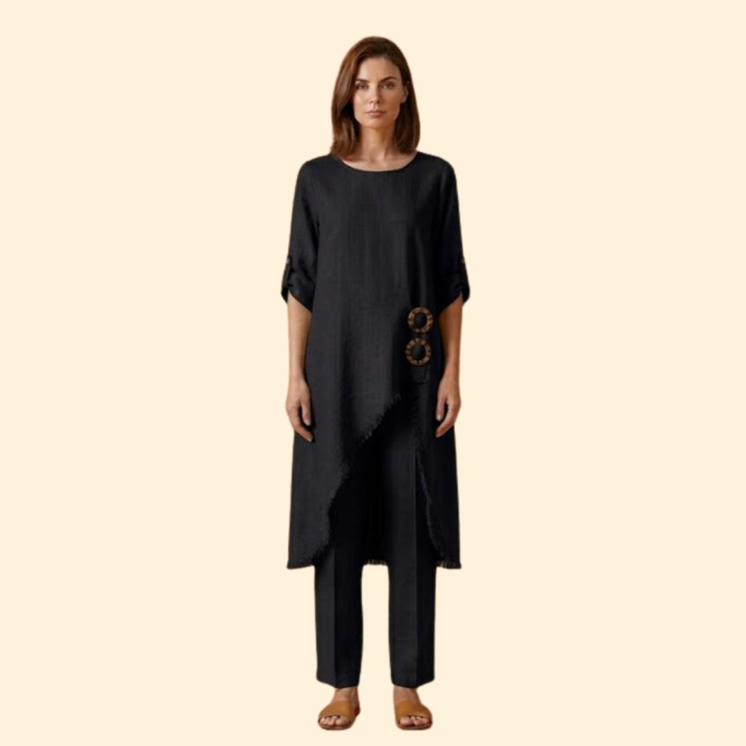 Women's Relaxed Linen Set