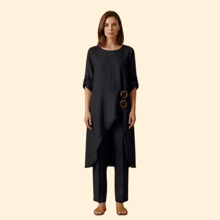 Women's Relaxed Linen Set