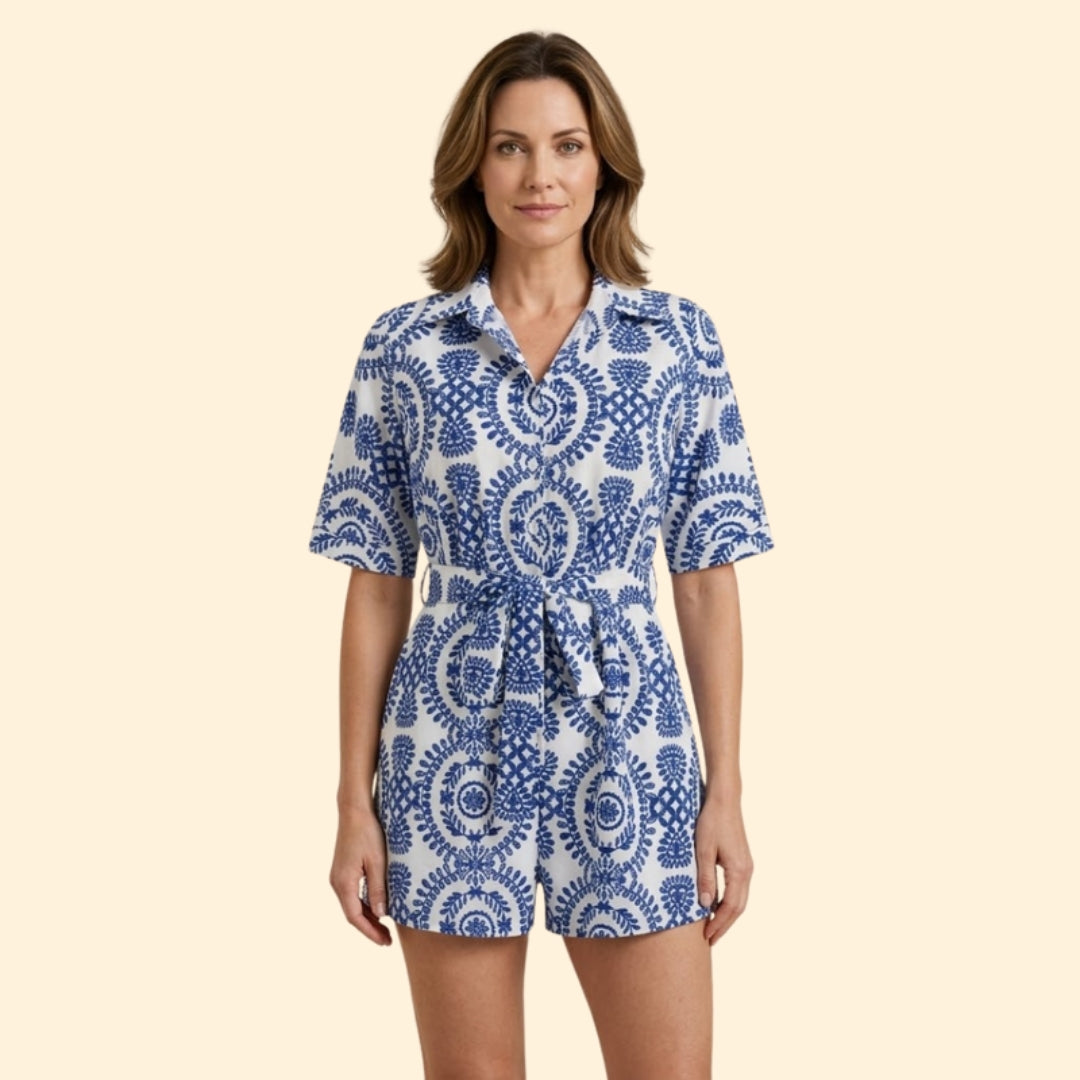 Women's Relaxed Patterned Set