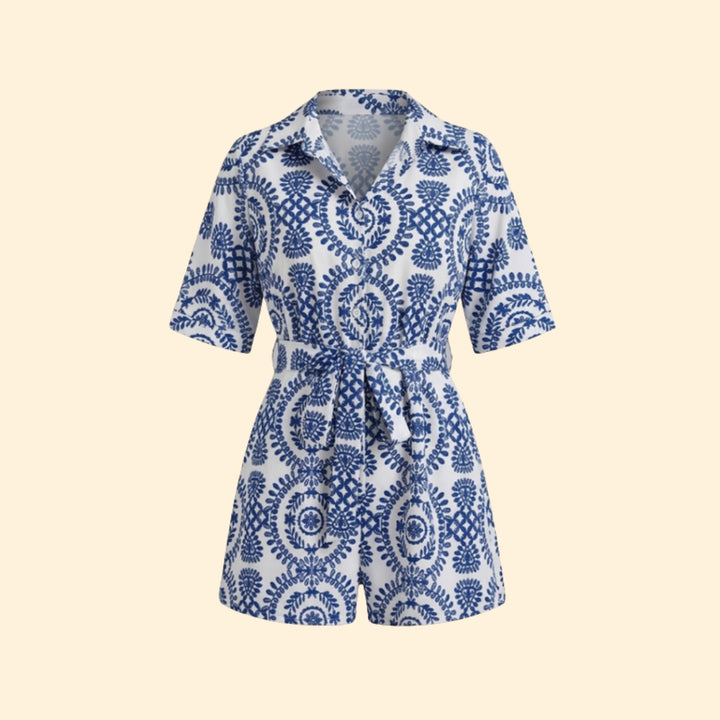 Women's Relaxed Patterned Set
