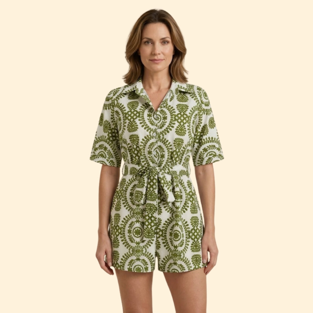 Women's Relaxed Patterned Set