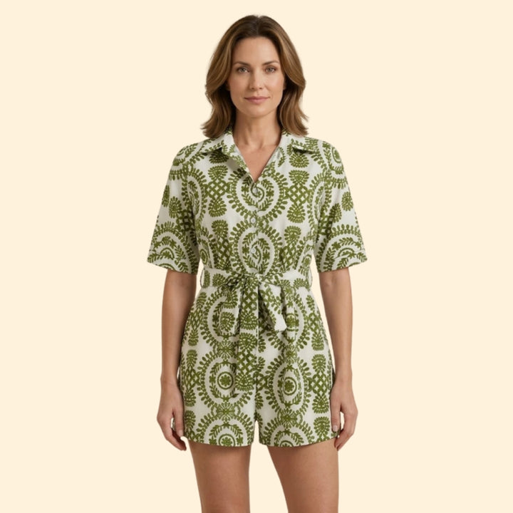 Women's Relaxed Patterned Set
