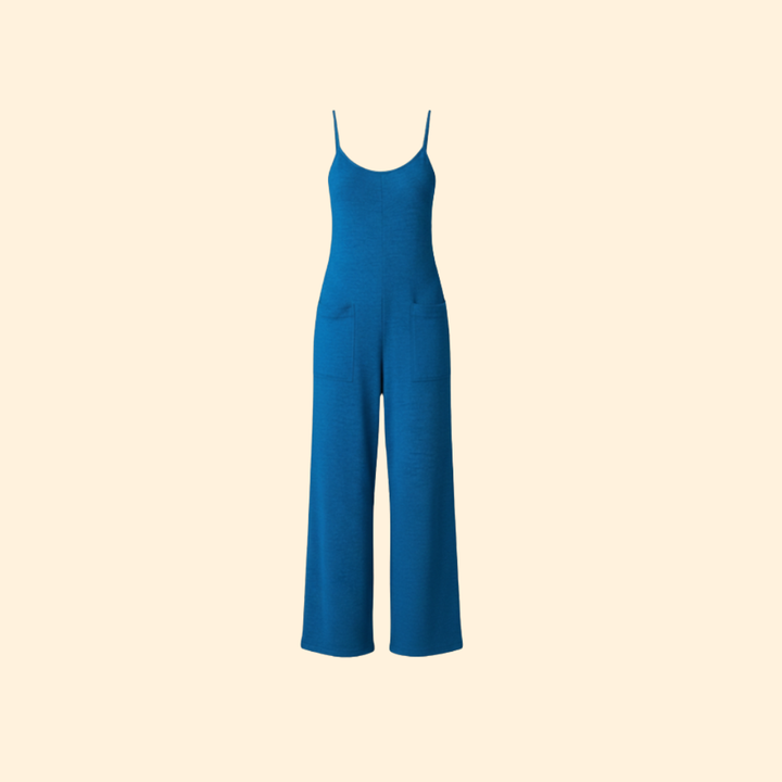 Women's Relaxed Spaghetti Strap Jumpsuit