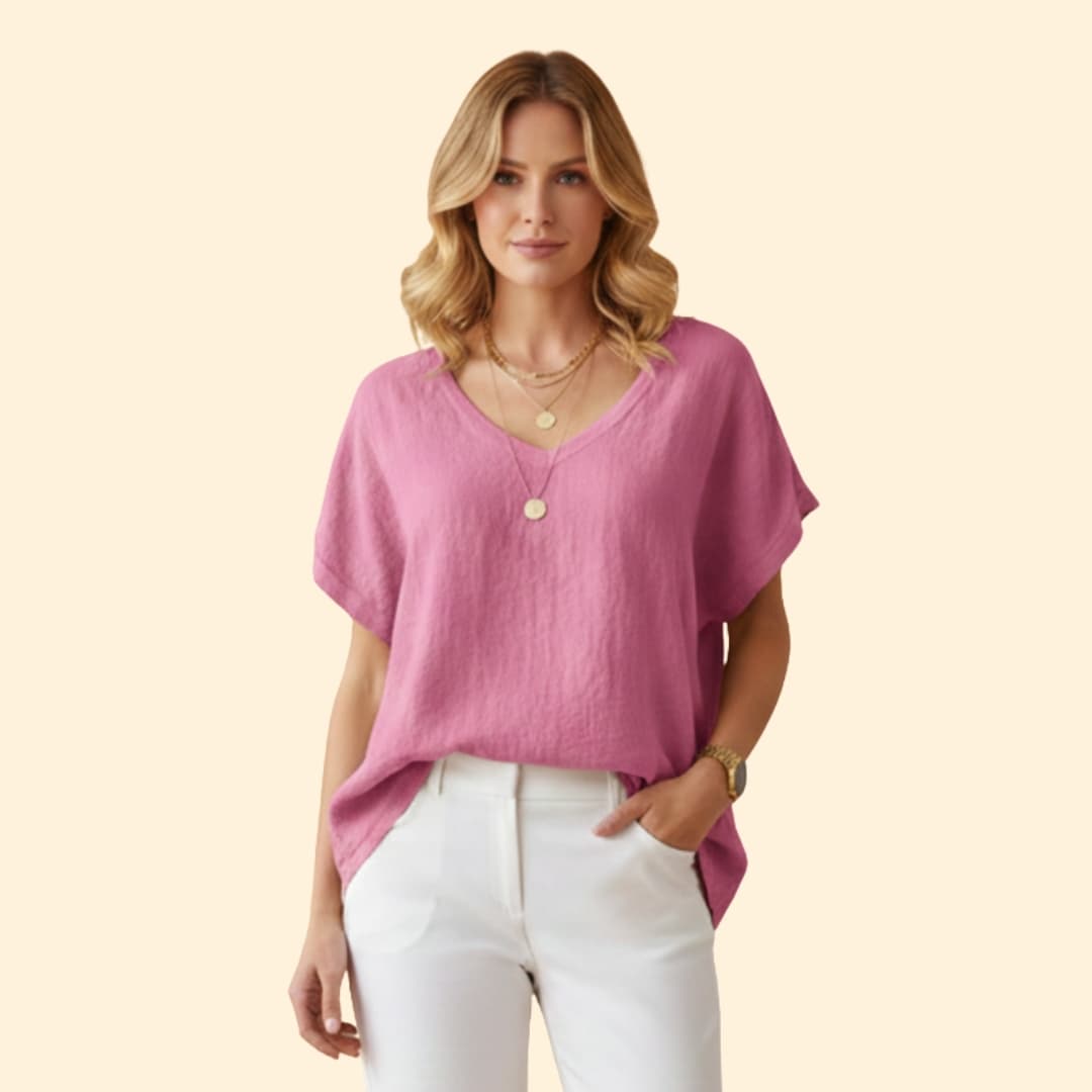 Women's Relaxed V-Neck Tee