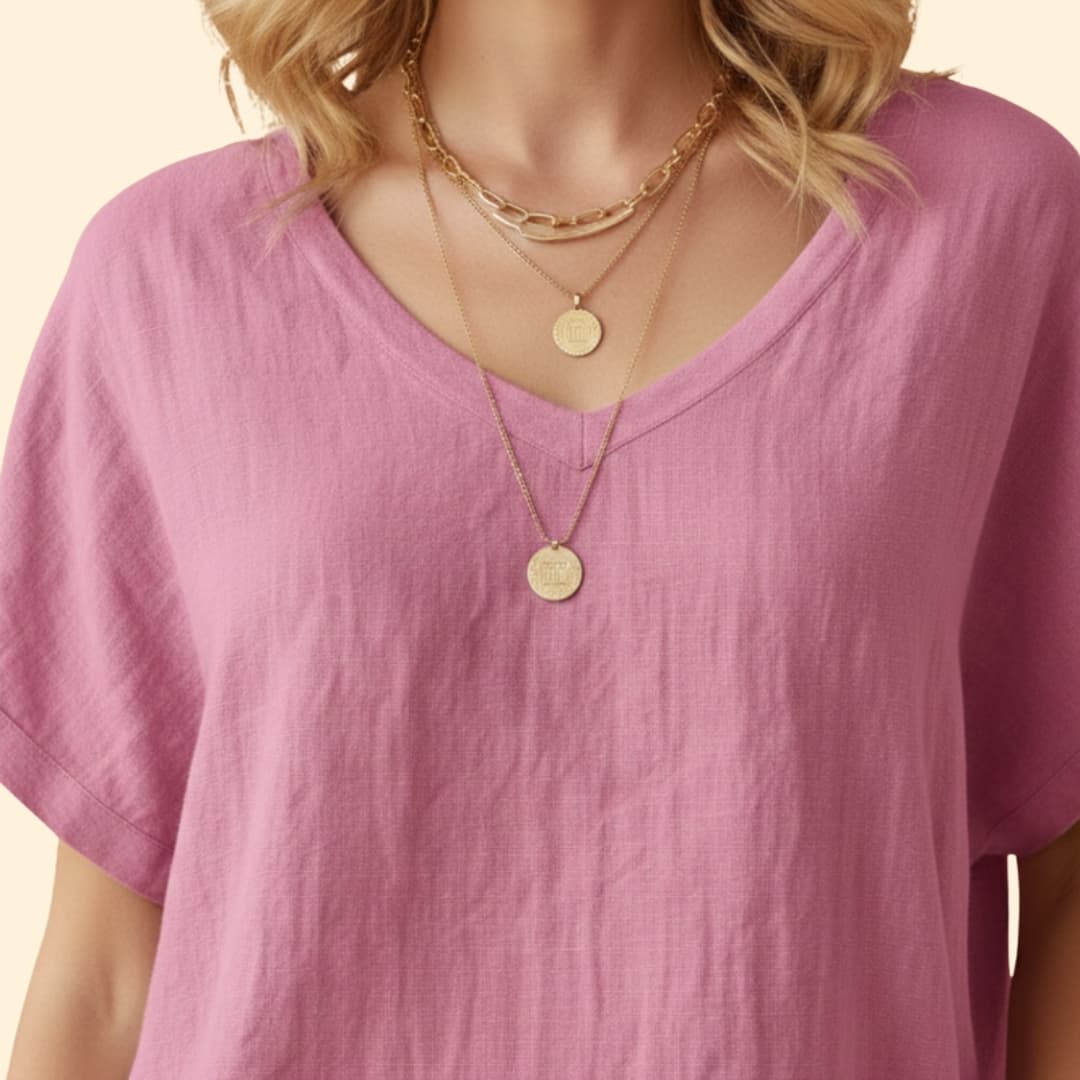 Women's Relaxed V-Neck Tee