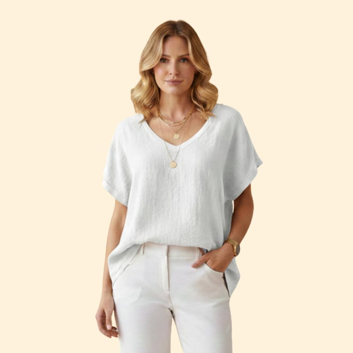 Women's Relaxed V-Neck Tee