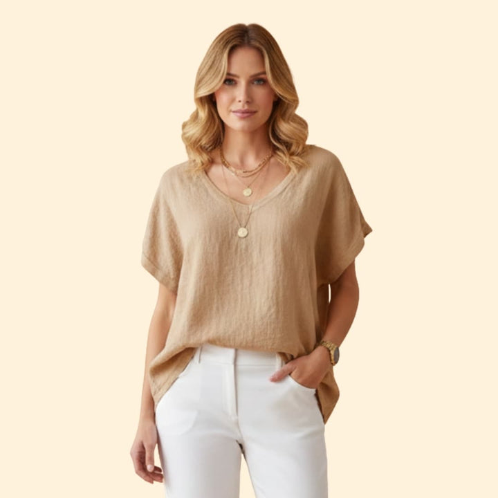 Women's Relaxed V-Neck Tee