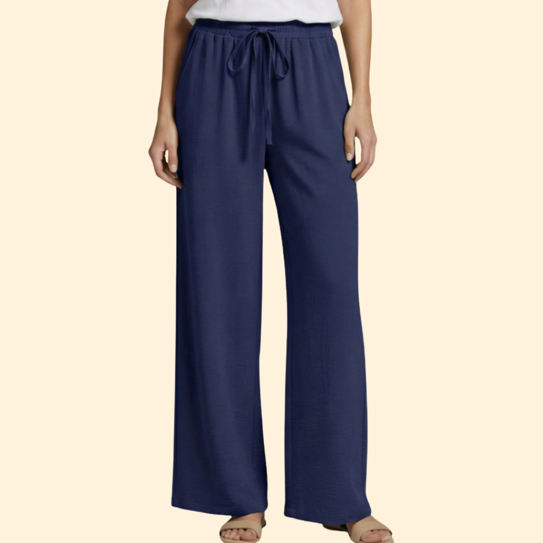 Women's Relaxed Wide-Leg Trousers