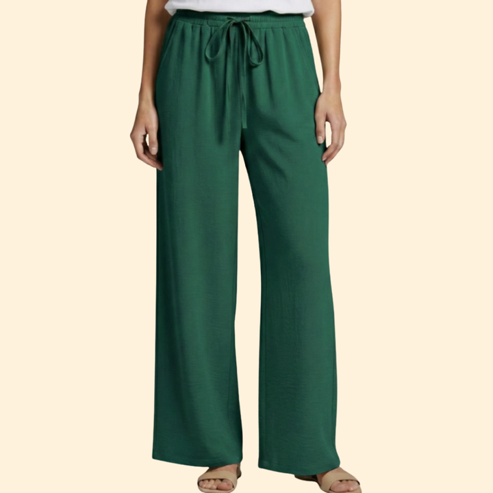 Women's Relaxed Wide-Leg Trousers