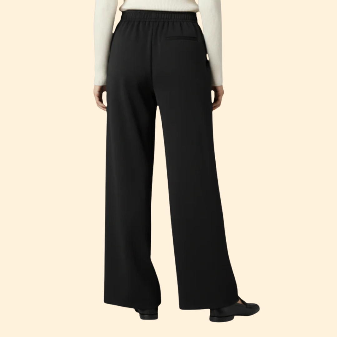 Women's Relaxed Wide-Leg Trousers