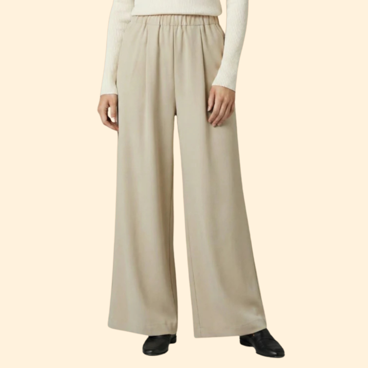 Women's Relaxed Wide-Leg Trousers