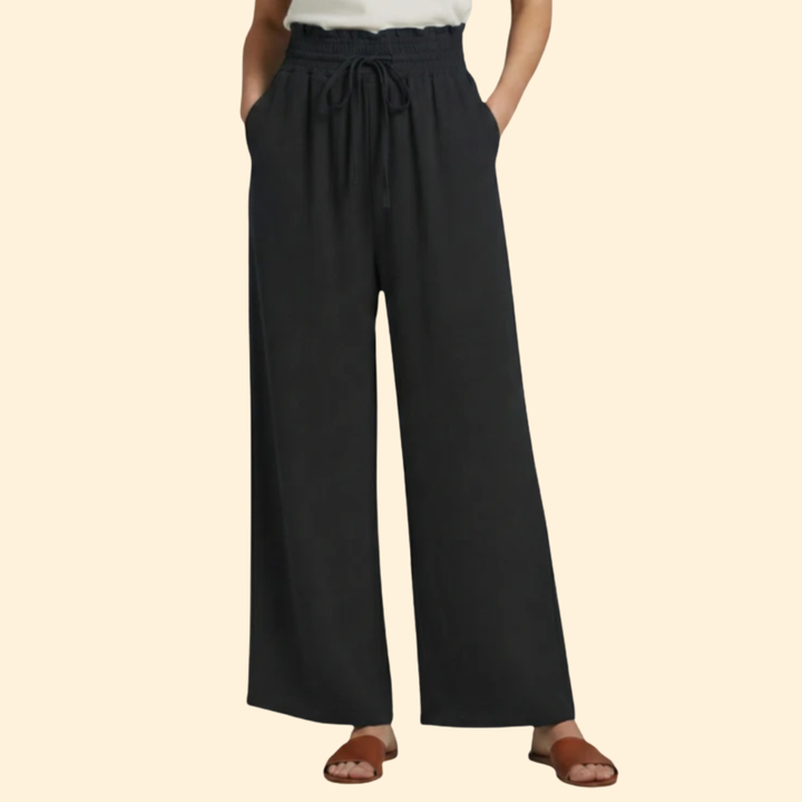 Women's Relaxed Wide-Leg Trousers