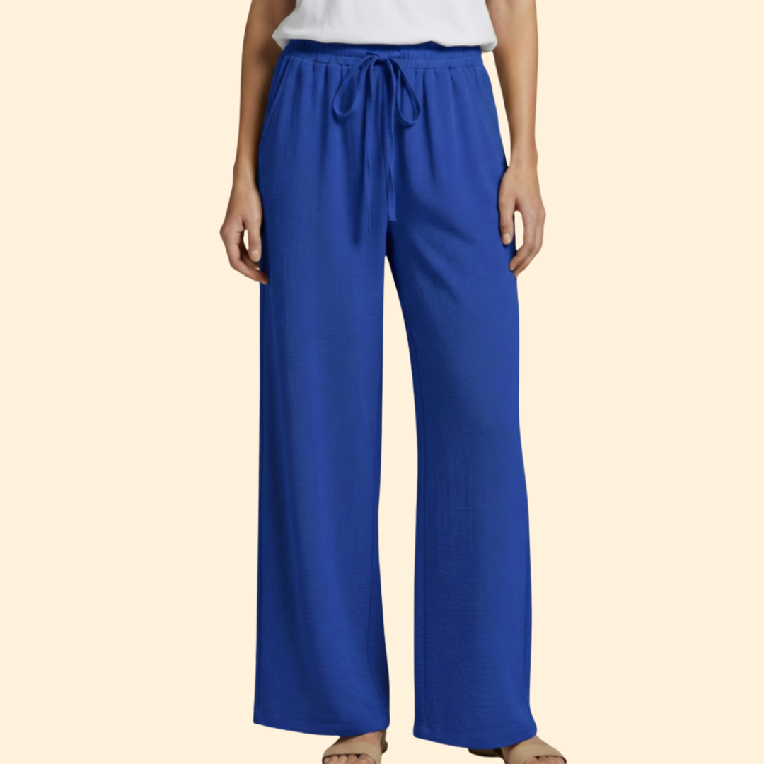 Women's Relaxed Wide-Leg Trousers