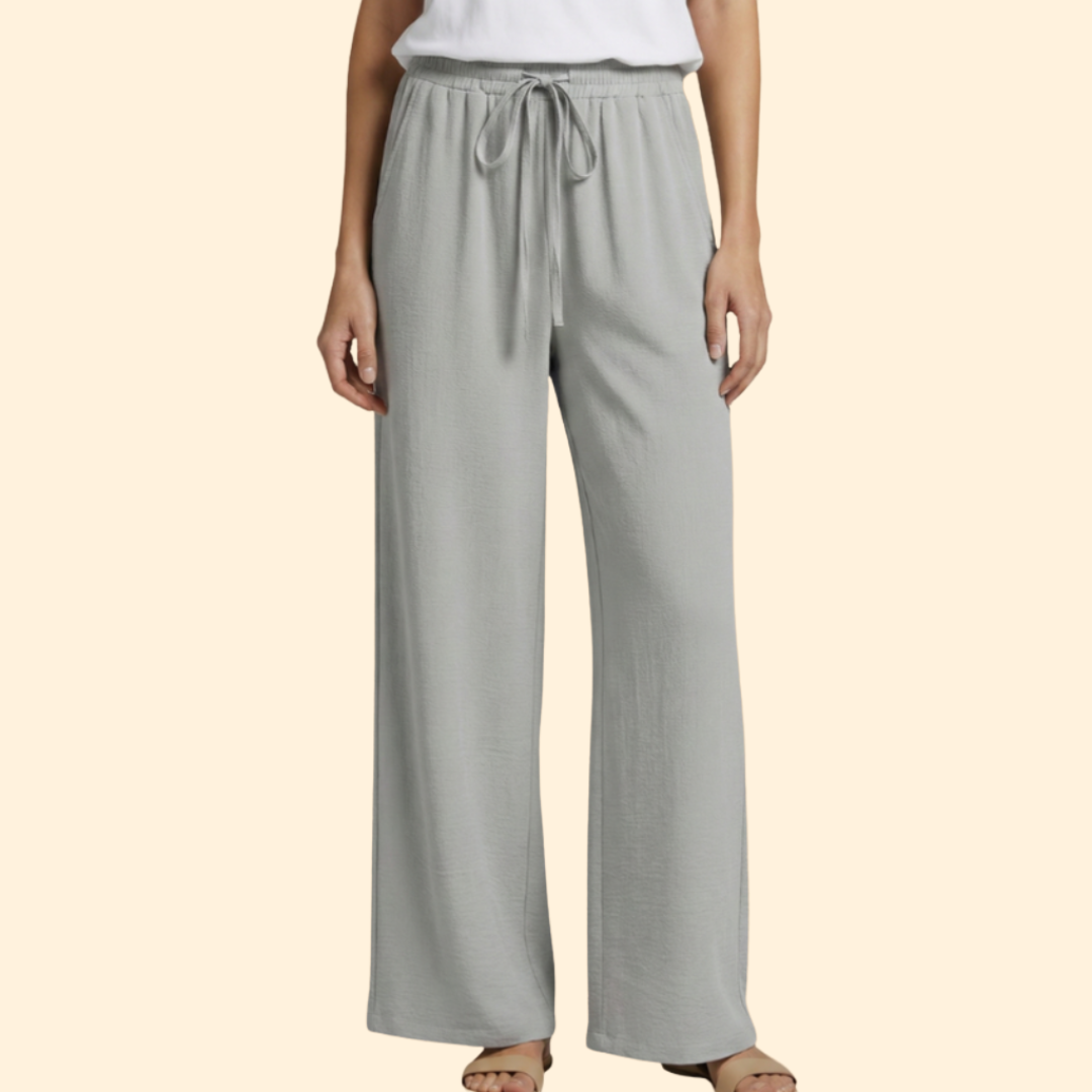 Women's Relaxed Wide-Leg Trousers