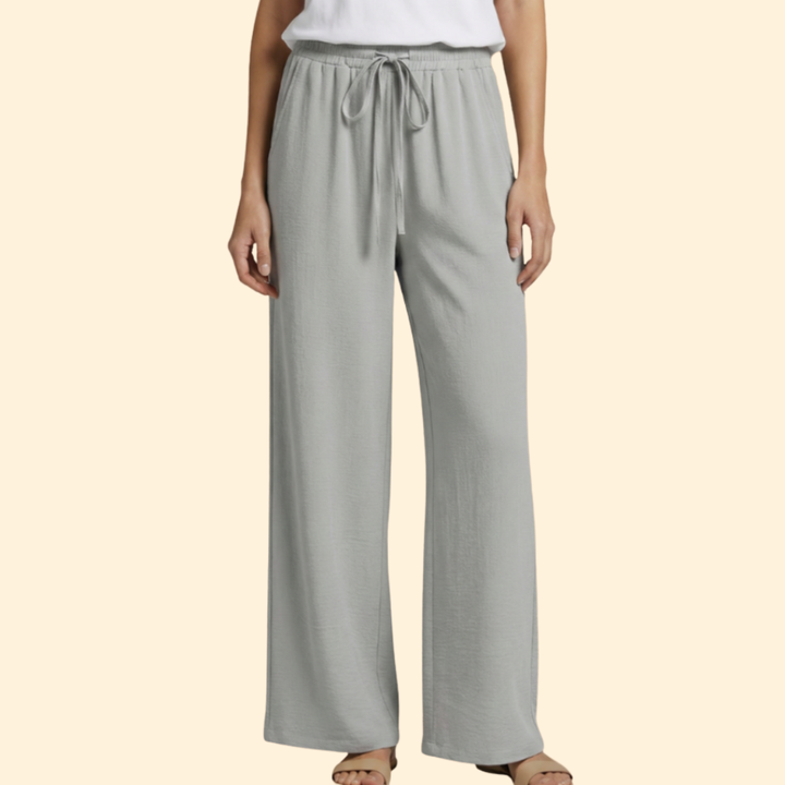 Women's Relaxed Wide-Leg Trousers