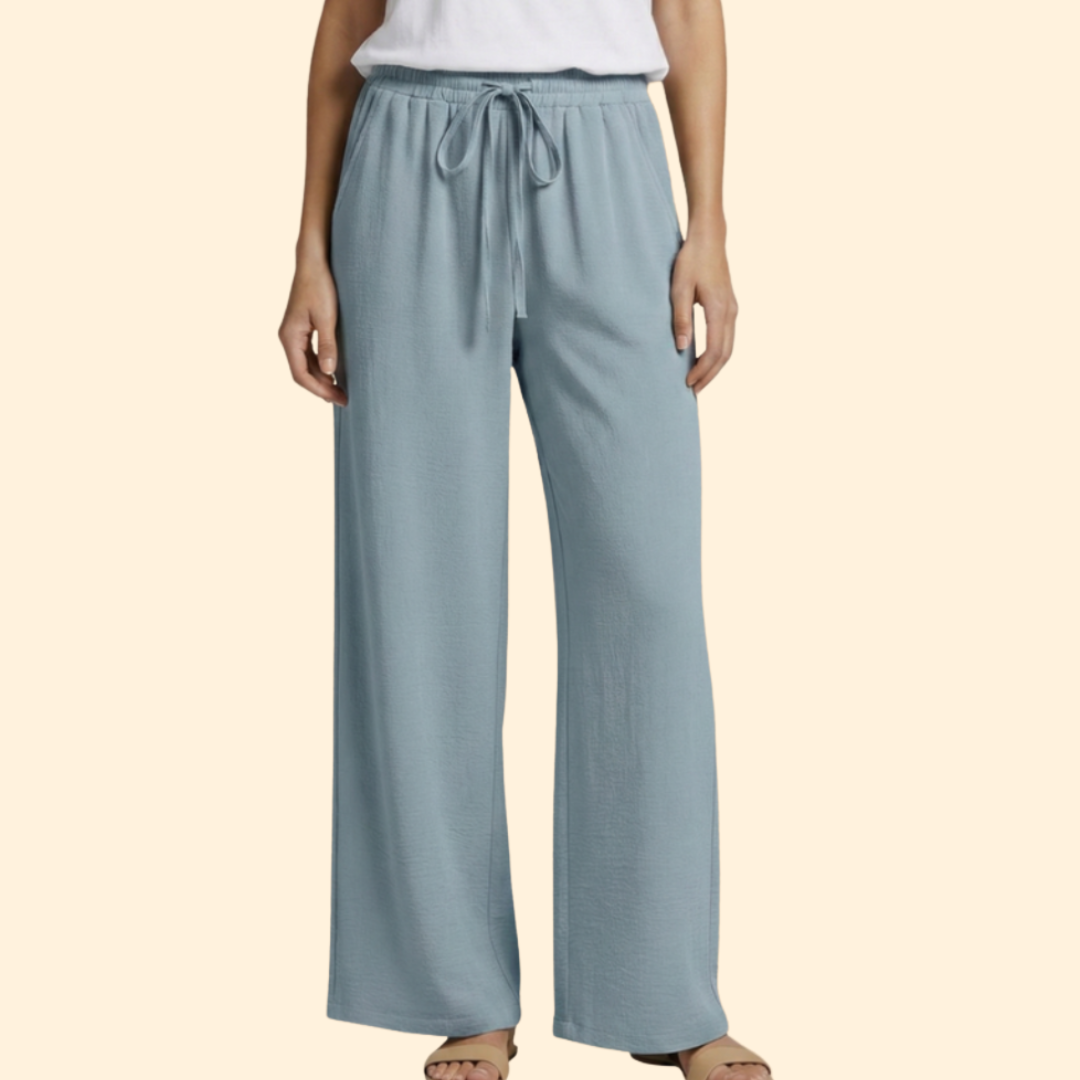 Women's Relaxed Wide-Leg Trousers