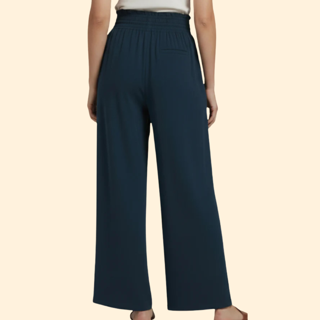 Women's Relaxed Wide-Leg Trousers