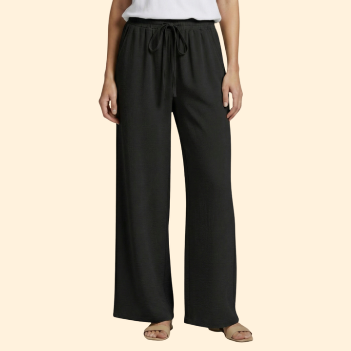 Women's Relaxed Wide-Leg Trousers