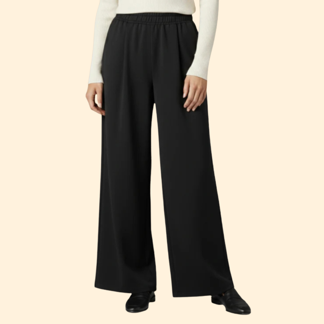 Women's Relaxed Wide-Leg Trousers