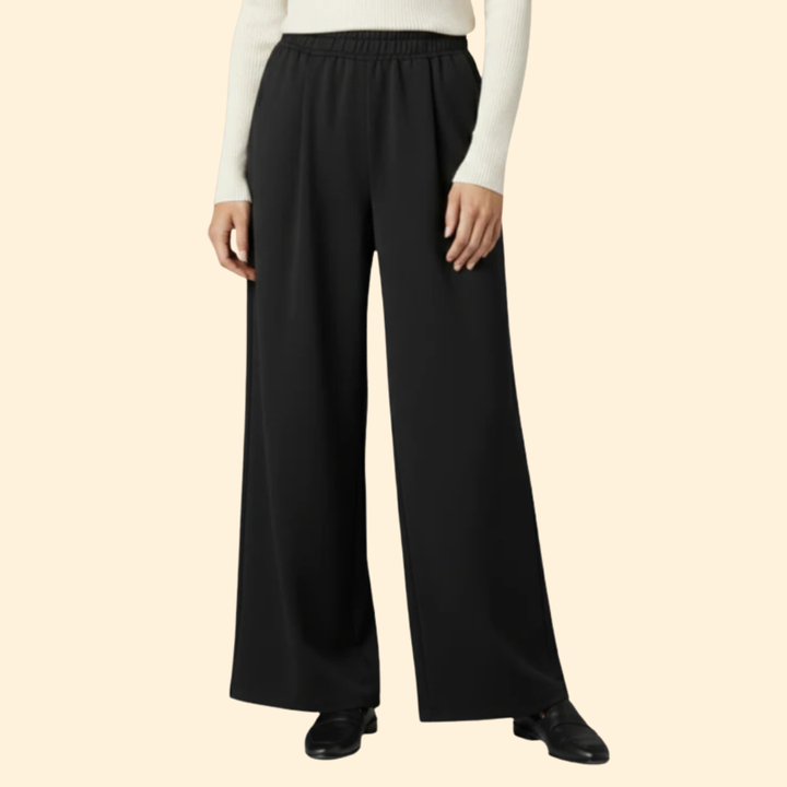 Women's Relaxed Wide-Leg Trousers
