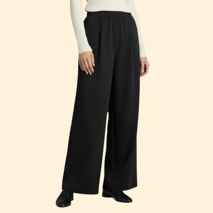 Women's Relaxed Wide-Leg Trousers