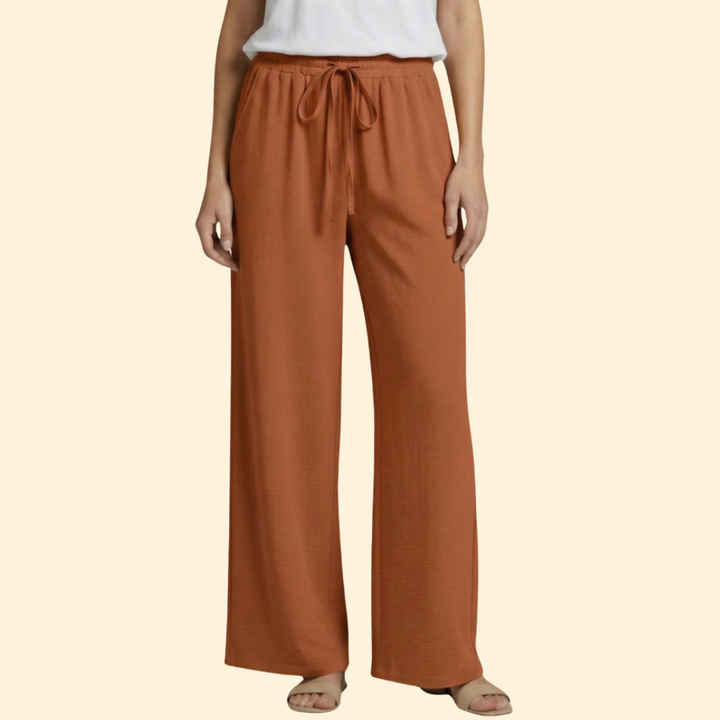 Women's Relaxed Wide-Leg Trousers