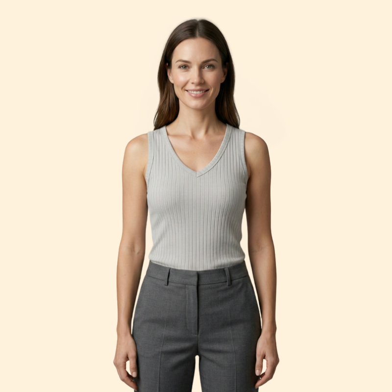 Women's Ribbed Tank Chic