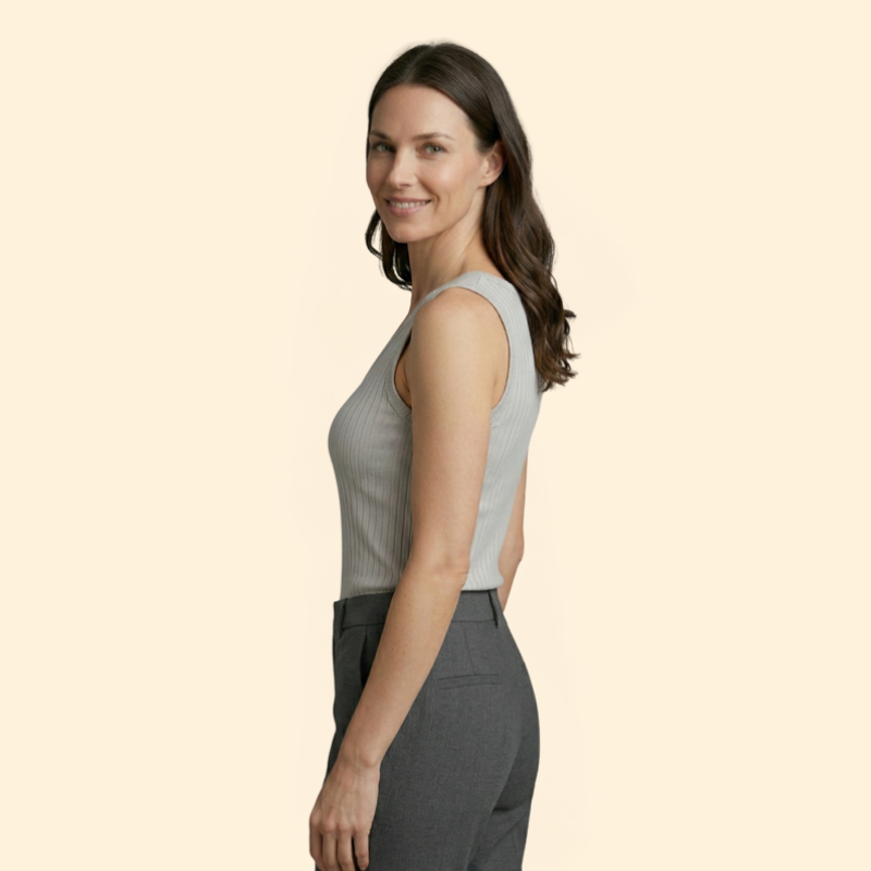 Women's Ribbed Tank Chic