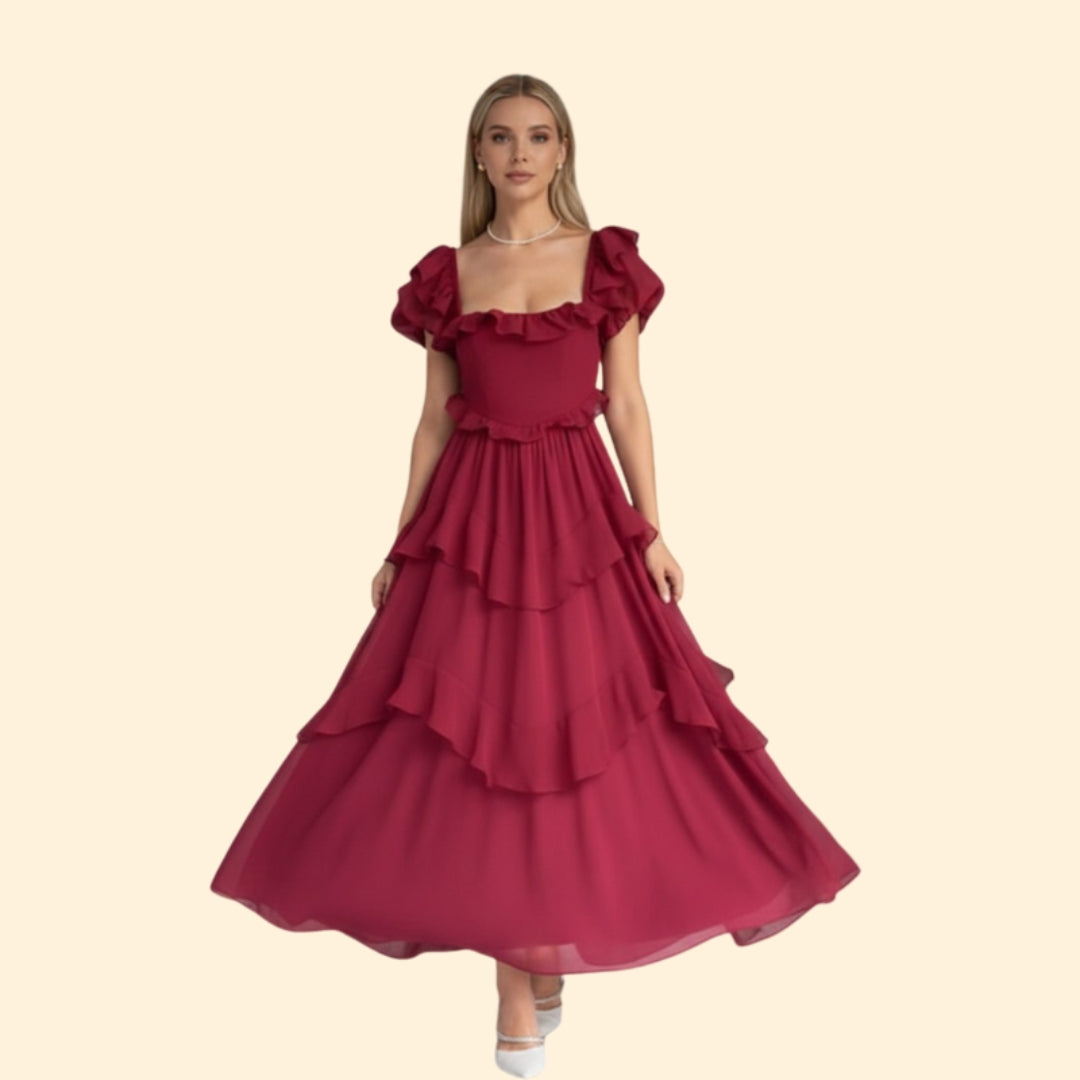 Women's Romantic Tiered Dress