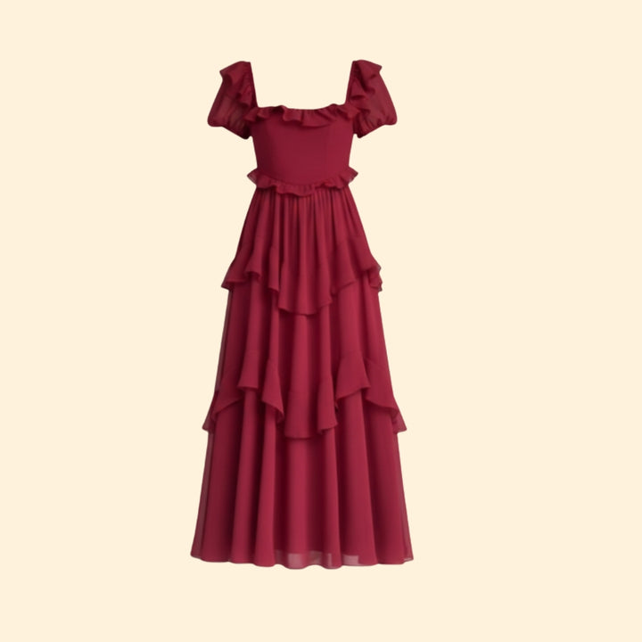 Women's Romantic Tiered Dress
