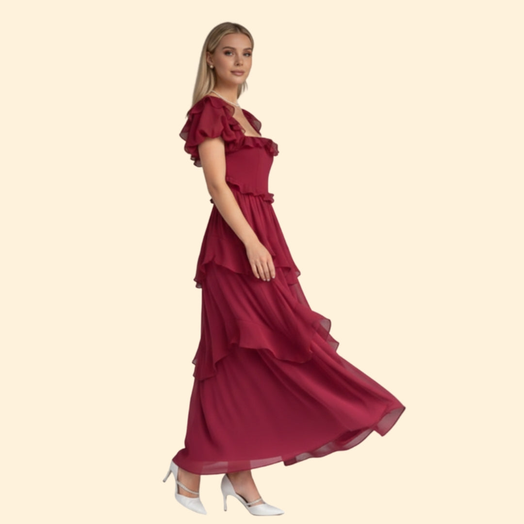 Women's Romantic Tiered Dress