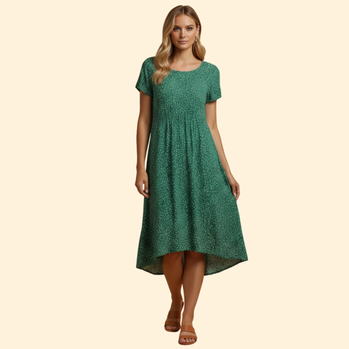 Women's Round Neck Wedding Guest Dress