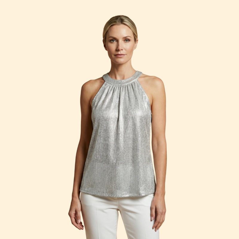 Women's Round Neck Halter Top