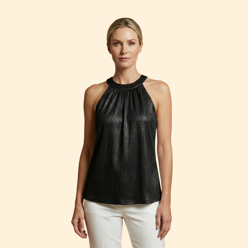 Women's Round Neck Halter Top
