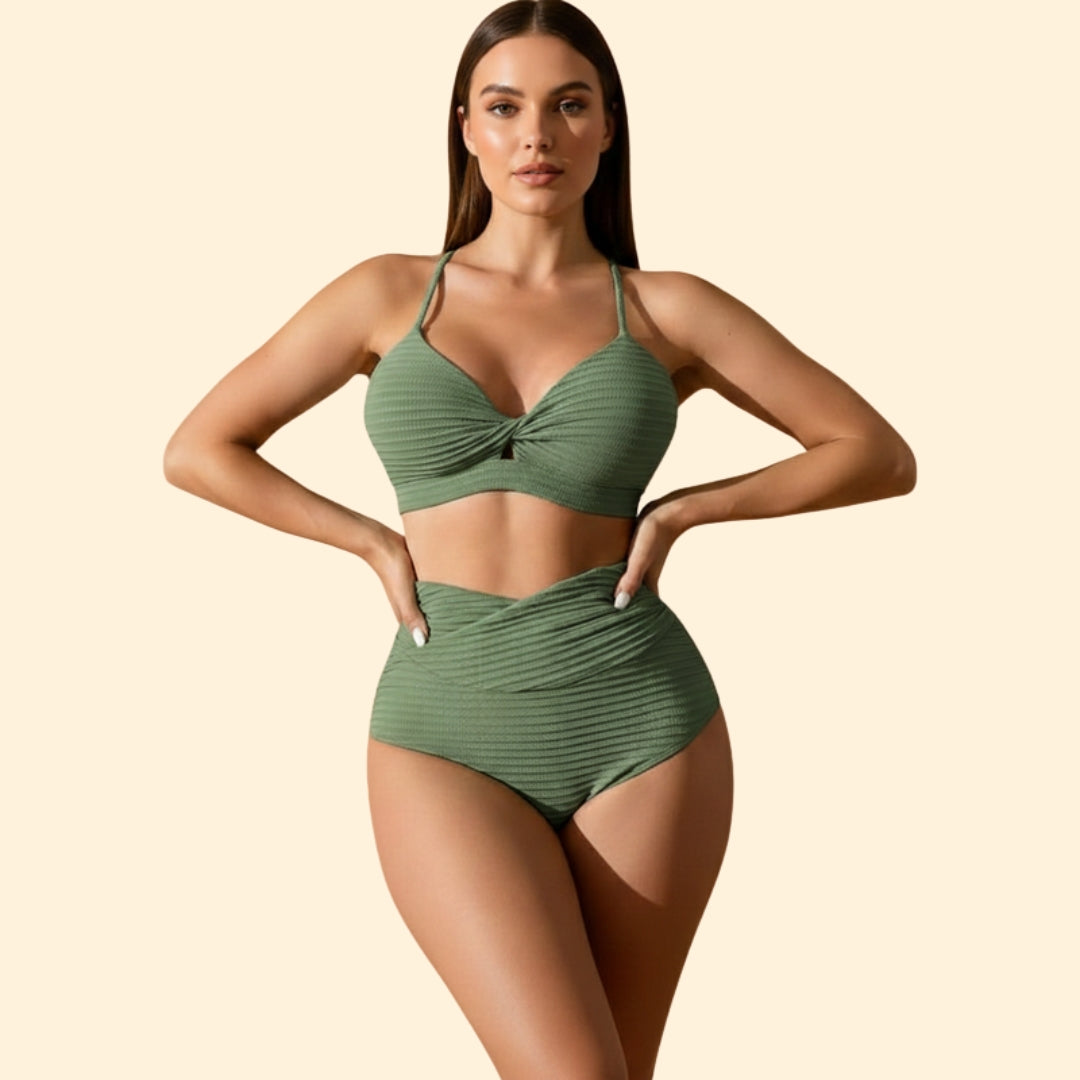 Women's Ruched Bikini Set