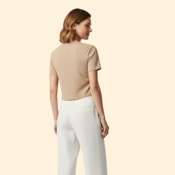 Women's Ruched Side Tee