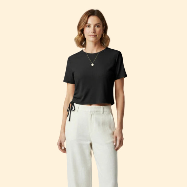 Women's Ruched Side Tee