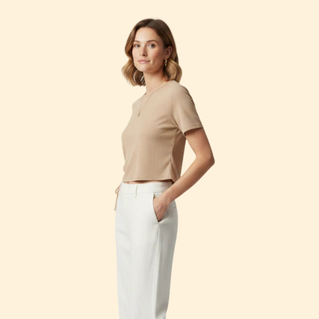 Women's Ruched Side Tee